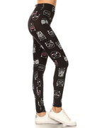 One Size Leggings - Cute Cat