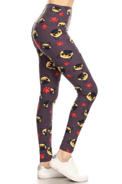 One Size _ Bulldog & Paw Leggings
