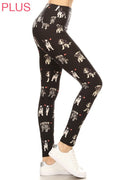 Plus Size Leggings_ Dogs