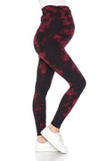 Maternity - Red tie dye