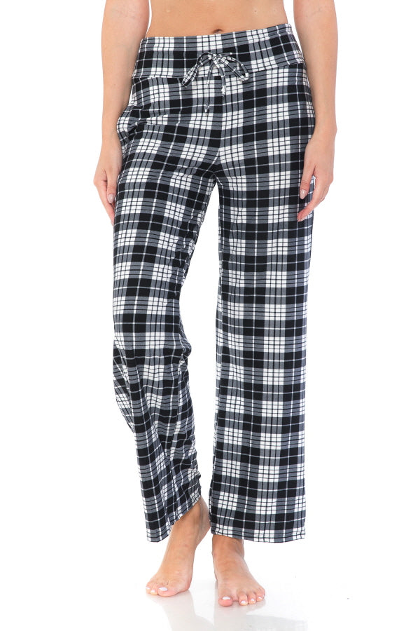 PJ Pants with Pockets _Plaid