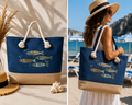 Beach Bag - Sardine Summer Tote