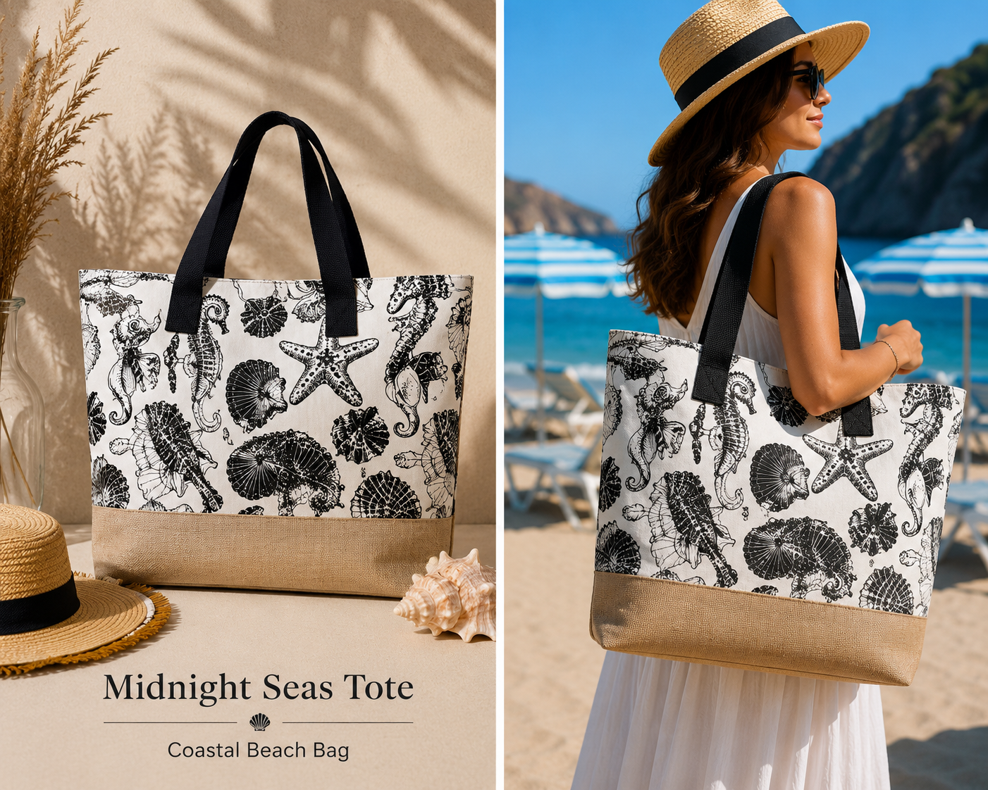 Beach Bag - Midnight Beach Bag