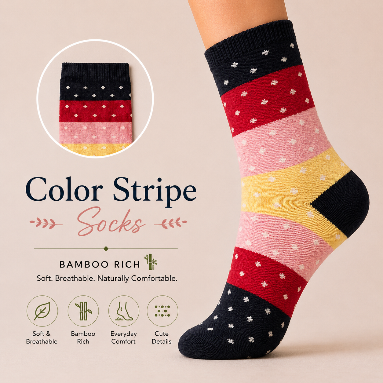 Socks - Color Stripe Socks