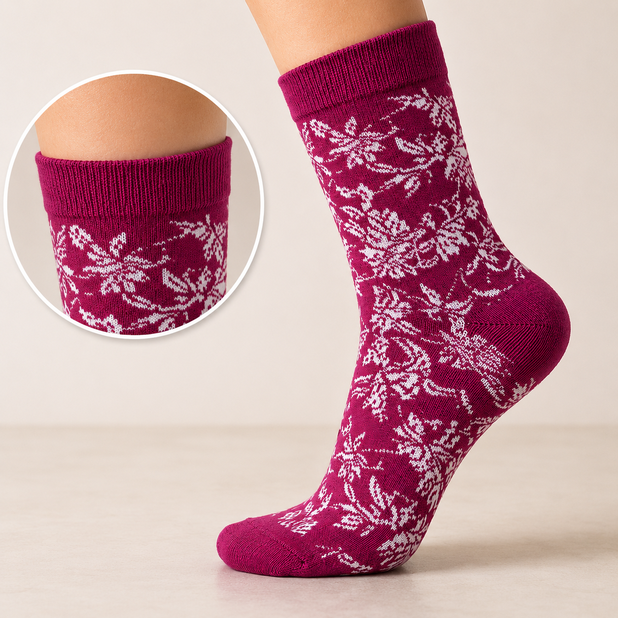 Socks - Berry Bloom Socks