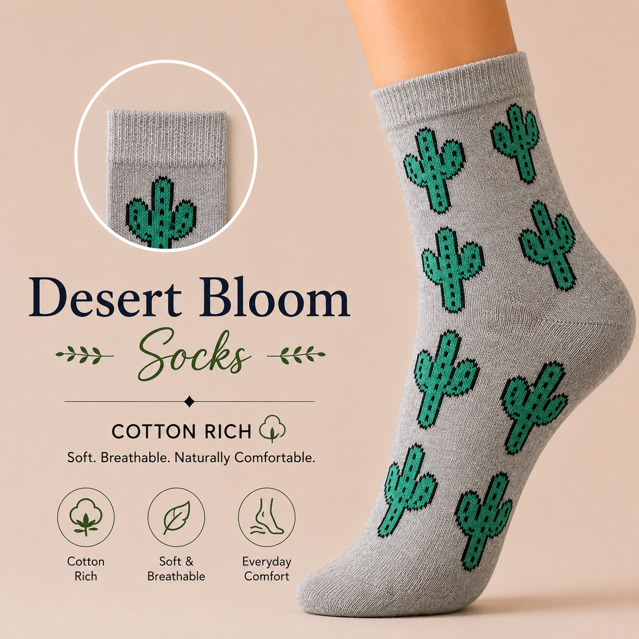 Socks - Desert Bloom Socks