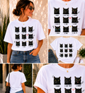 Signature Black Cat Expressions Tee