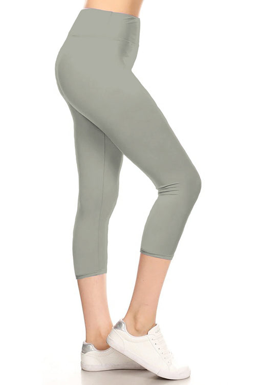 Capri - One Size Solid leggings
