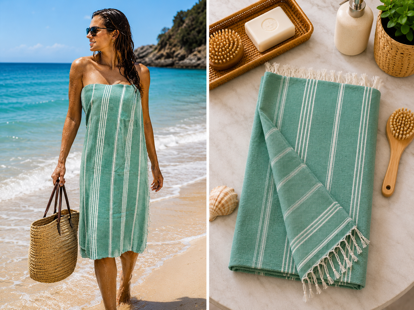 Turkish Towels - Miranda Green