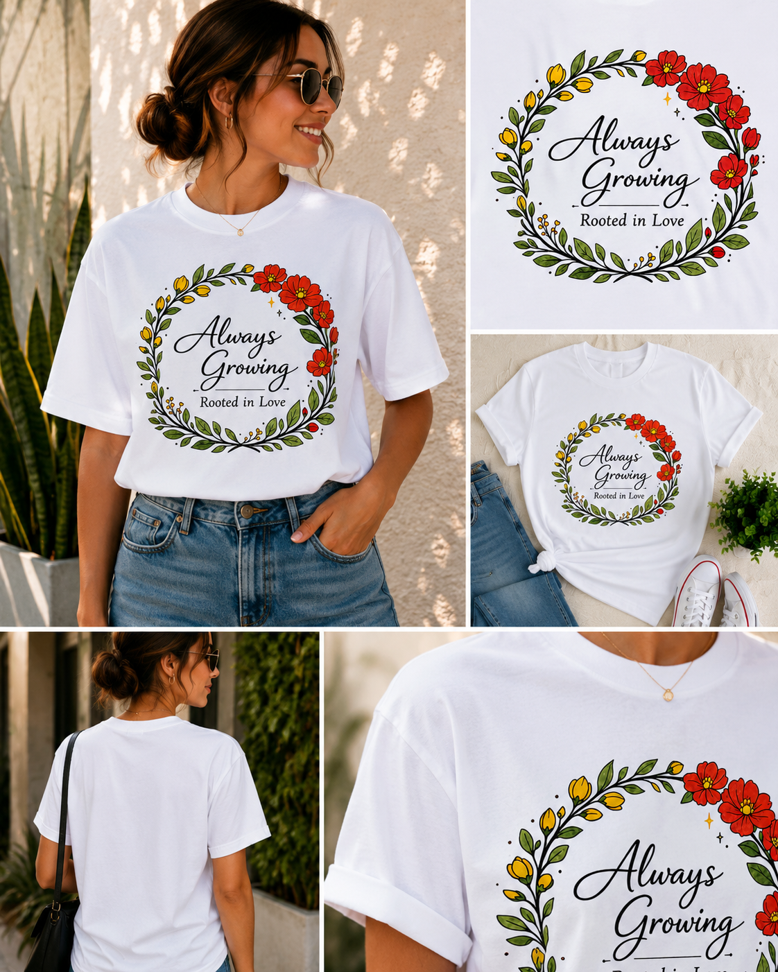 Signature Always Growing Tee