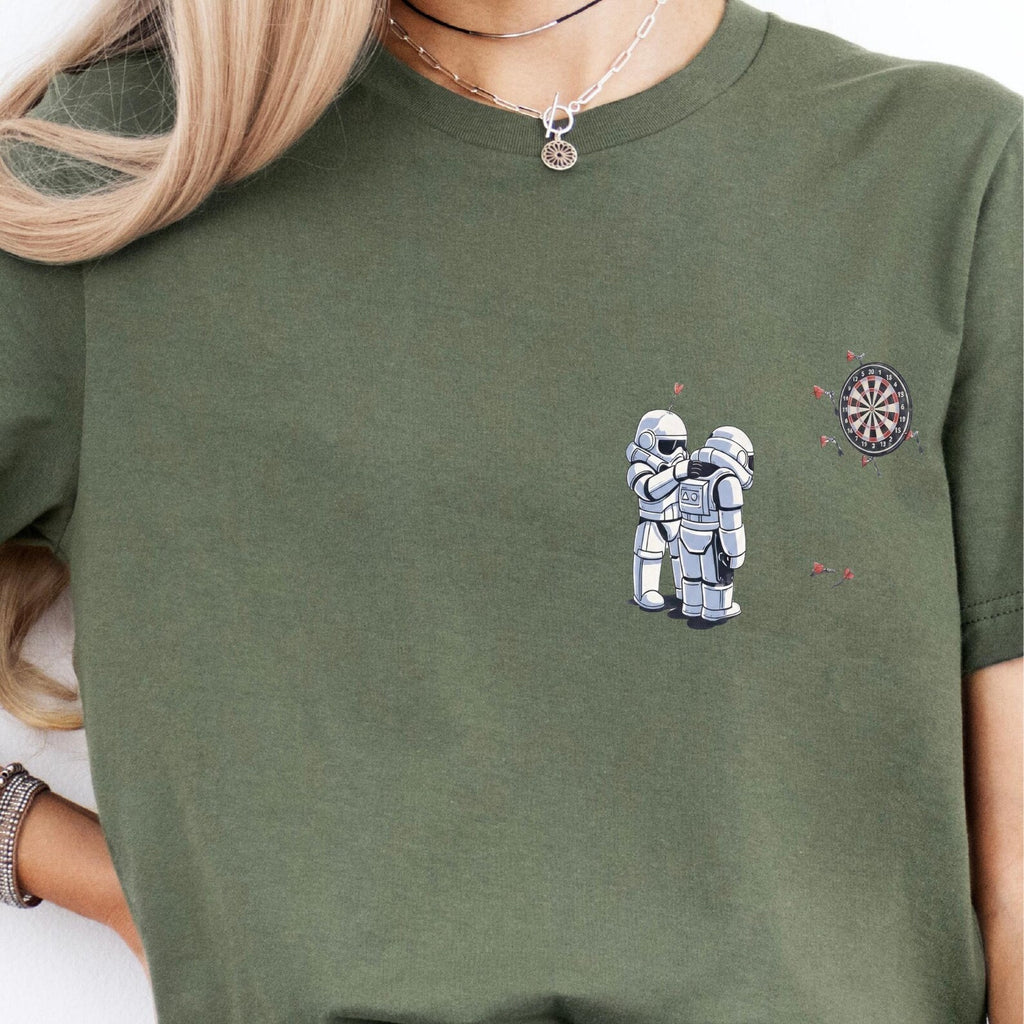 Stormtrooper Shirt - Funny Star Wars Tee, Dart Throwing Graphic