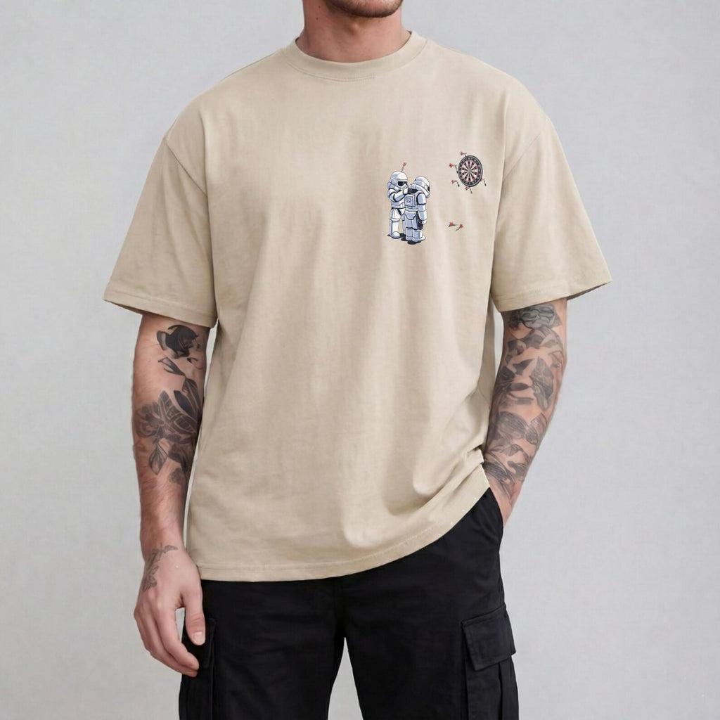 Stormtrooper Shirt - Funny Star Wars Tee, Dart Throwing Graphic