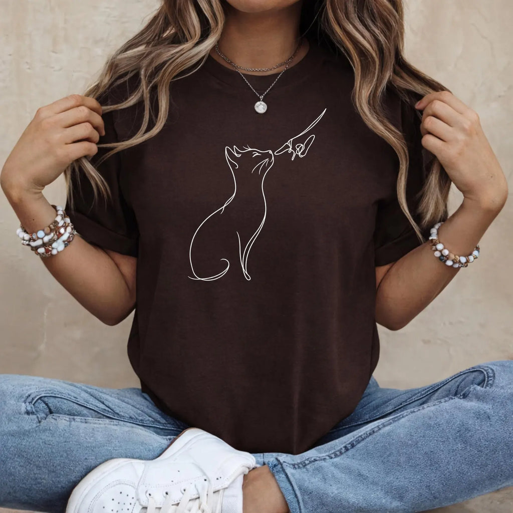 Sketch Cat T-Shirt • Comfort Colors Shirt