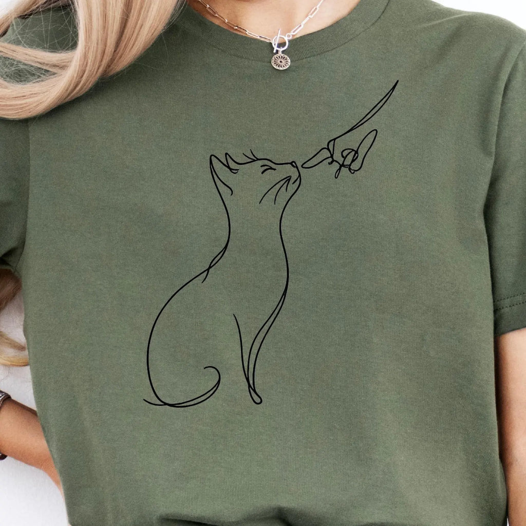 Sketch Cat T-Shirt • Comfort Colors Shirt