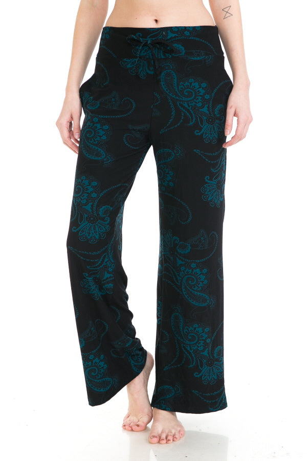 PJ Pants with Pocket _ Paisley